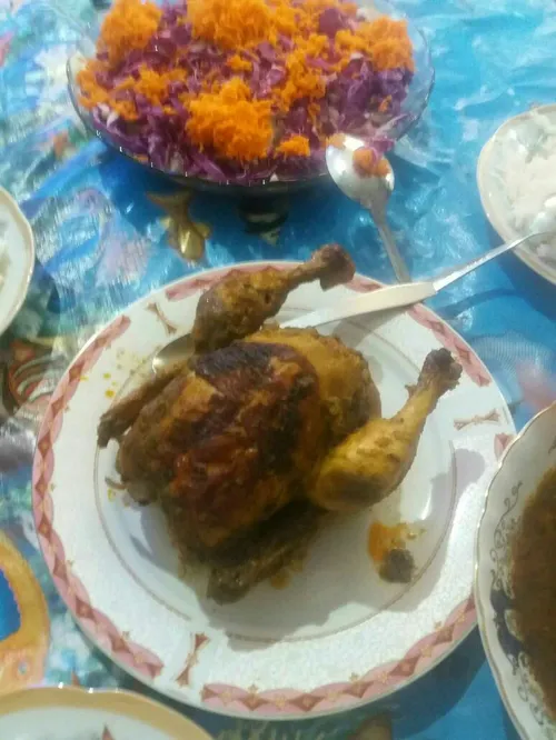 خورشت کرفس با مرغ خودم پز ...بفرماید نهار 😋