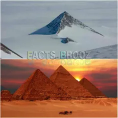 هرم اسرارآمیز شبیه به اهرام مصر که در قطب جنوب واقع شده! 