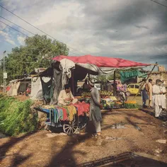 Street life in Nowshera, Pakistan. Photo by @khaula28 #pa