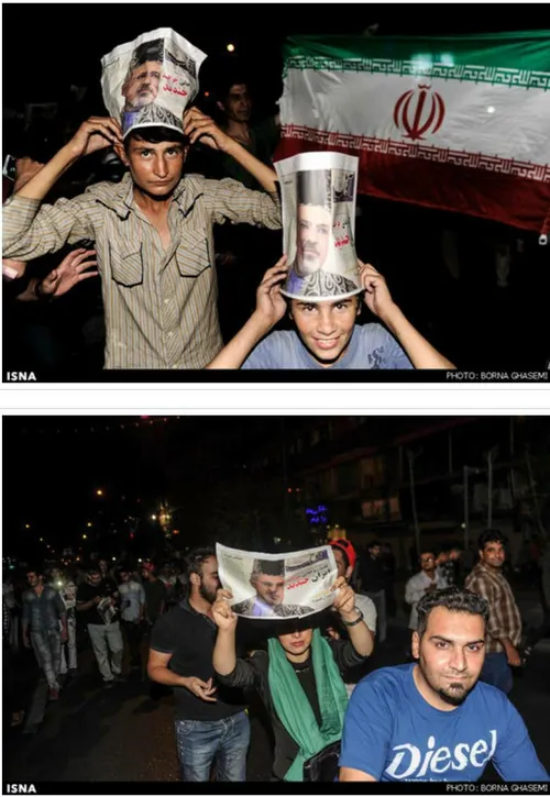 جشن توافق هسته ای در خیابان های ایران (24)