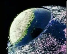 این یک تصویر ماهواره ای نیس بلکه نوک یک خودکار میباشد
