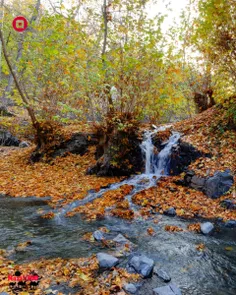 رودخانه و طبیعت پاییزی روستای کلاته آهن 