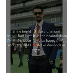 shin bright like a diamond 🍃 💎 