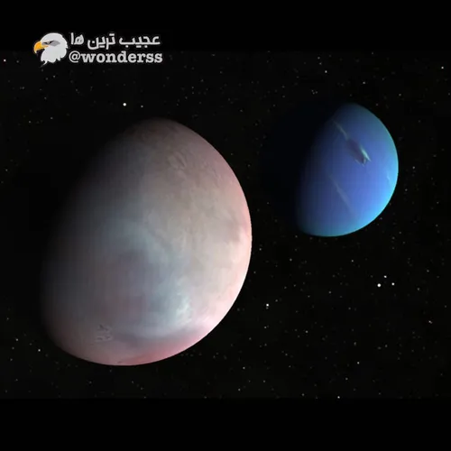 تریتون قمر سیاره ی نپتون سردترین مکان در منظومه ی شمسی اس