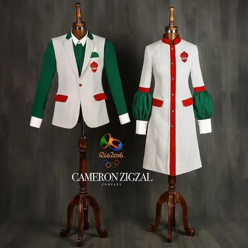 طرح نهایی لباس کاروان ورزشی المپیک ایران در ریو