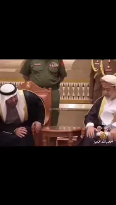*دست ندادن سلطان عمان با شیخ امارات عربی بخاطر روابط امار