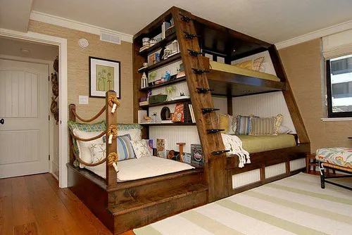 تخت سه نفره با کتاب خانه واقعا جالبه نظرتون چیه؟