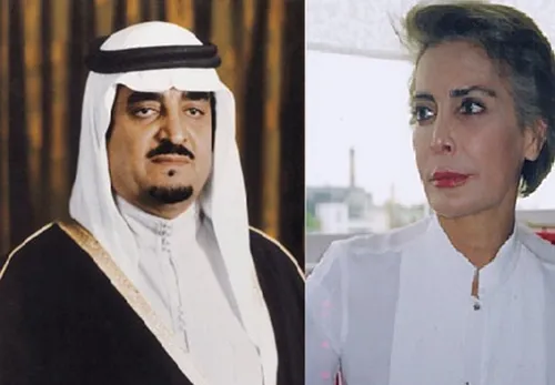 بیوه ملک فهد گوش شاهزاده های سعودی را برید!
