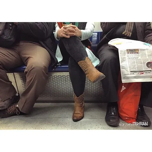 On the train seats | 6 Dec '15 | iPhone 6 | aroundtehran 