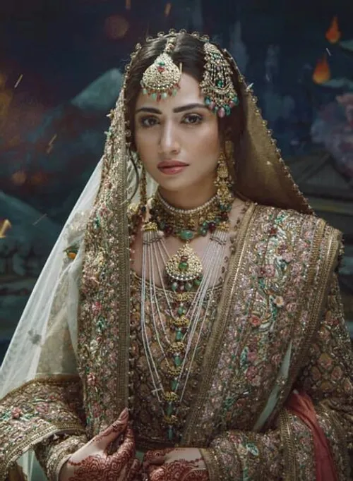 عروس پاکستانی با حداقل امکانات 😁👒