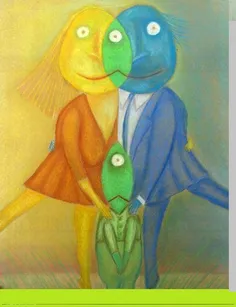 مردآبی +زن زرد = بچه سبز