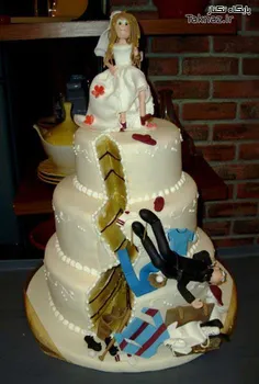 کی دوست داره کیک عروسیش این باشه؟؟؟
