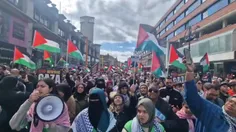 🔘 تظاهرات حمایت از فلسطین در انگلیس