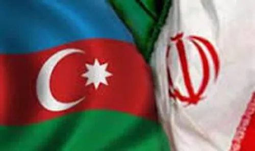 پرچم ایران اذربایجان باکو
