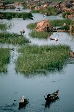 دلتای رود کرخه و هوربزرگ/ العظیم در خوزستان