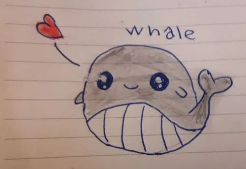 نقاشی نهنگ