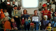 تصویری از موزه ی عروسک های خیمه شب بازی در ایالت کنتاکی ا