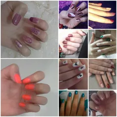 کل لاک های من. 👯 👯 💅 💅 💅 💅 💜 💜 💜 💜