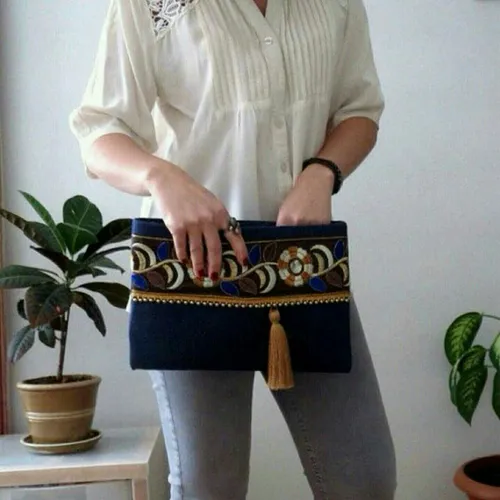 زیباترین کیف دستی های زنانه با طرح سنتی 👛