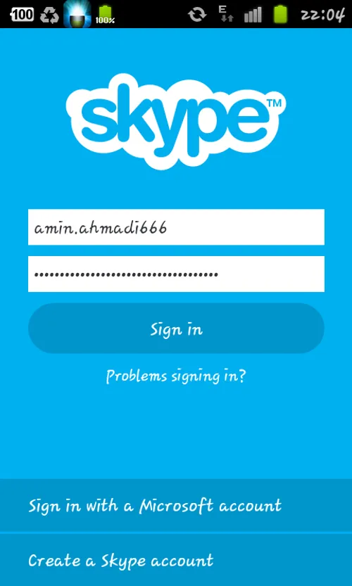 کیا اسکایپ دارن !؟ باحاله مگه نه !!؟؟