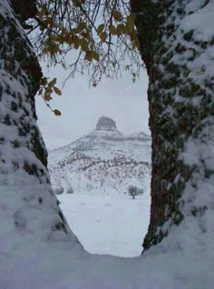 کوه قلاقیران ، در ایلام، زمستان