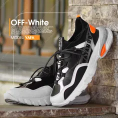 كفش مردانه جوانی OFF WHITE مدل YAFA