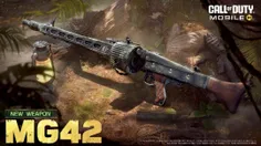 پوستر رسمی اسلحه LMG جدید فصل چهارم "MG42"