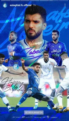 تولد هپی زبو ستون😍💙😂