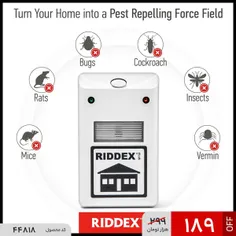 دستگاه دفع حشرات برقی Riddex Plus ریدکس 2024