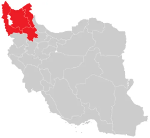 آذربایجان کشوری در شمال ایران و در غرب دریاچه خزر است. سر