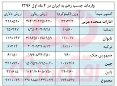 📸  بازار چسب زخم ایران در 4ماه نخست 96، دو دستی به خارجی 