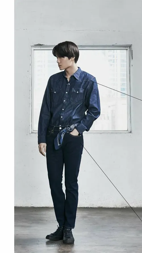 آپدیت وبسایت Levi’s Korea با Kai❤