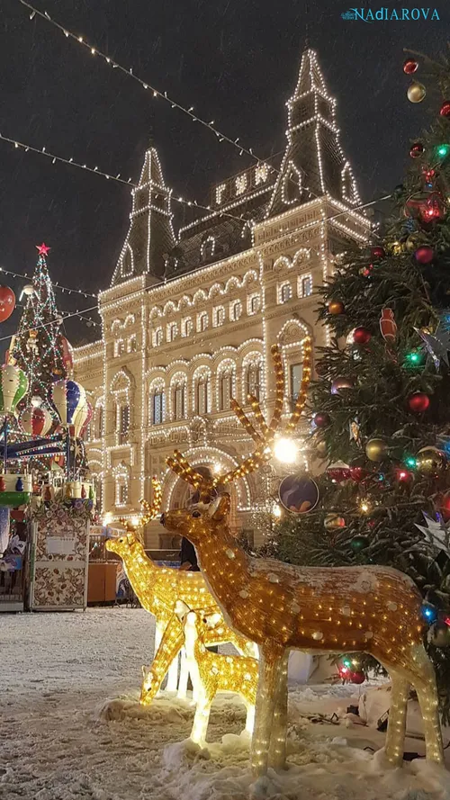 این روزا daily pic moscow beautiful city christmas best d