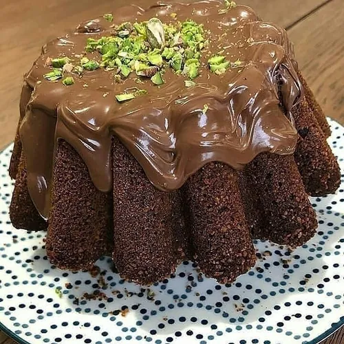 ✅ کیک شکلاتی فندقی دوبل 🍰