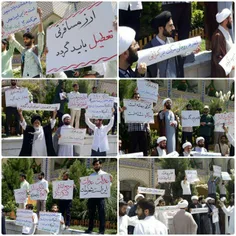 ‏چرا تجمع ‎#طلاب_مشهد در اعتراض به مشکلات معیشتی مردم را 