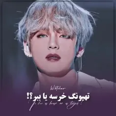 ولی من عاشق ببر هستم تا وقتی که تو با ما باشی ببر و خرس فرقی نداره 🥺🤞
🥺🌈💜🤞