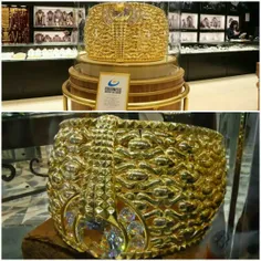 بزرگترین حلقه جهان که در گینس ثبت شده با 64کیلو طلا و 55 
