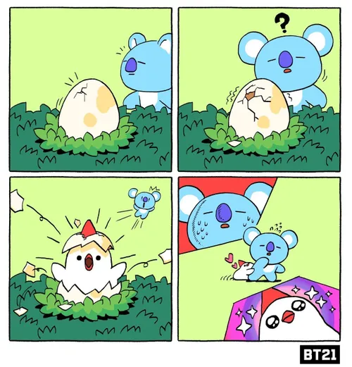 آپدیت توییتر BT21 💗