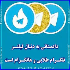 ⚖ #دادستانی به دنبال #فیلتر_تلگرام طلایی و هاتگرام است 🔵 