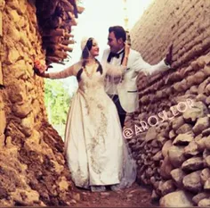 عکس زیبای عروس و داماد لر