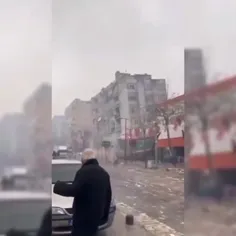 زلزله در ترکیه .