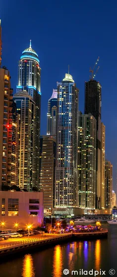 شهر مدرن، Dubai Marina Sky Line
