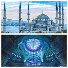 #مسجد_آبی یا سلطان احمد یکی از نماد های اصلی شهر استانبول