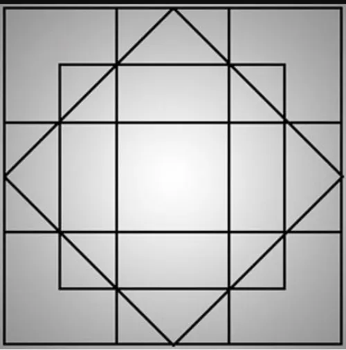 چند تا مربع می بینید؟؟