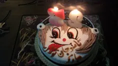 کیک تولد بیست و پنج سالگی آقامون...