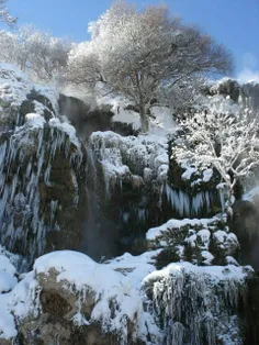 آبشار نیاسر امروز صبح...