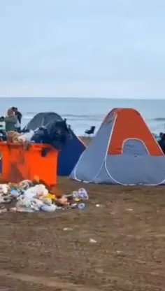 💢اگه گفتین چرا برانداز به این حجم از آشغالی که لب ساحل ری