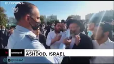 🎥 اعتراضات اسرائیلی‌ها به سبک فوت کردن برای انتقال کرونا