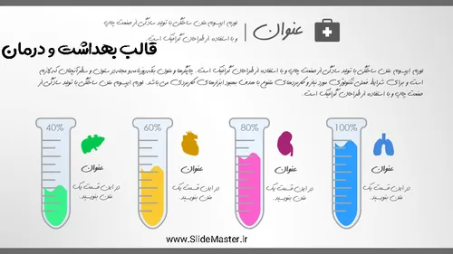 قالب پاورپوینت بهداشت و درمان دارای 17 اسلاید منحصربفرد ا