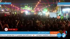 🎥 مسیر منتهی به مسجد مقدس جمکران در شب میلاد حضرت صاحب‌ال